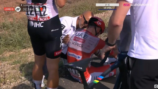 Tadej Pogacar - &copy; Screenshot Eurosport