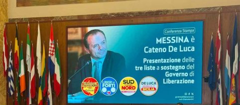 Sud chiama Nord, De Luca punta al 30% per le liste e al 40% con il presidente