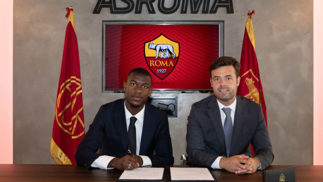 Evan Ndicka &egrave; un nuovo calciatore giallorosso - AS Roma &copy; Creative Commons