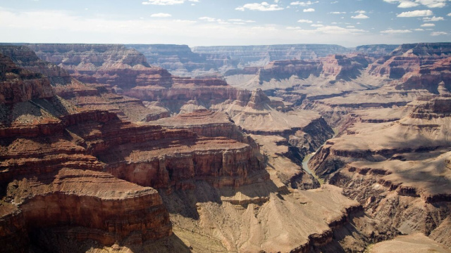 Grand Canyon, Arizona. The Grand Canyon is a very colorful, steep-sided gorge, carved by the Colorado River in the U.S. state of Arizona.