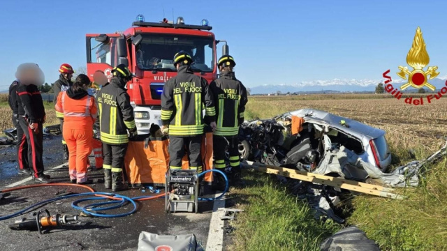 In auto contro il trattore a Tronzano: morto un 45enne novarese ... &copy; Creative Commons