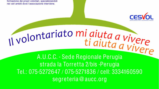 L'AUCC CERCA VOLONTARI! - Aucc &copy; Creative Commons