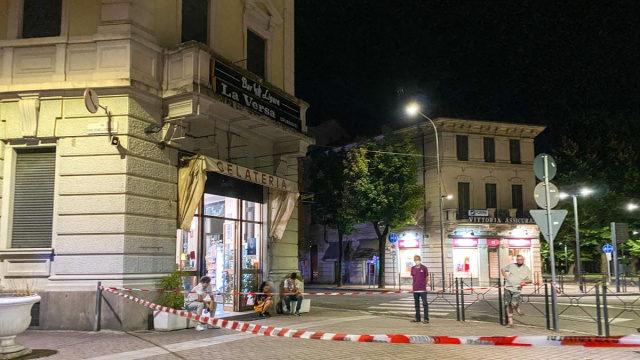 Lite in piazza Meardi a Voghera, parte un colpo di pistola - La ... &copy; Creative Commons