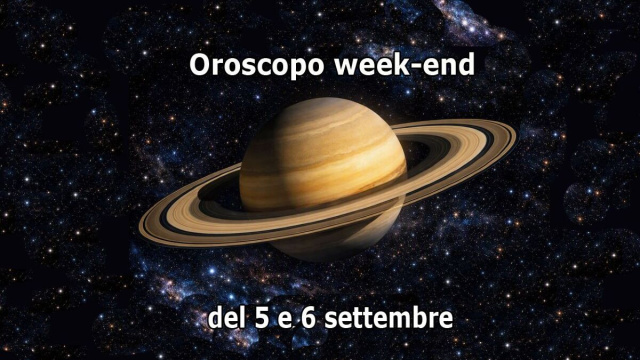 Locandina per l'oroscopo del week-end 5-6 settembre - &copy; Pixabay IA.