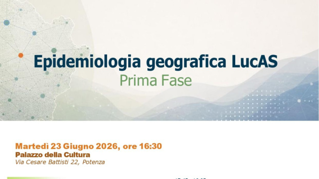 LucAS, la prima fase dell'Epidemiologia Geografica - Regione ... &copy; Creative Commons