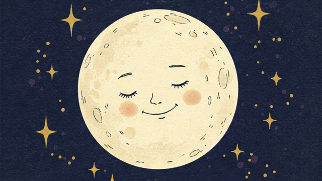 Luna sorridente &copy; Immagine di Pixabay