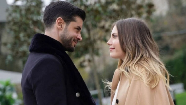 Yildiz e Cagatay in una scena di Forbidden Fruit &copy; Mediaset.