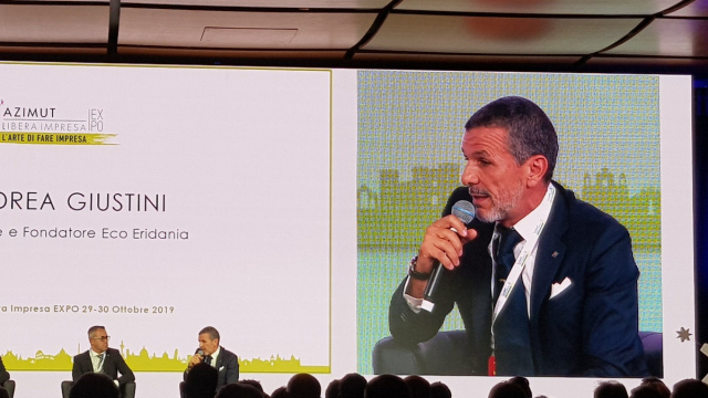 Andrea Giustini (Eco Eridania) #aliexpo &ndash; Mario Martino &copy; Creative Commons