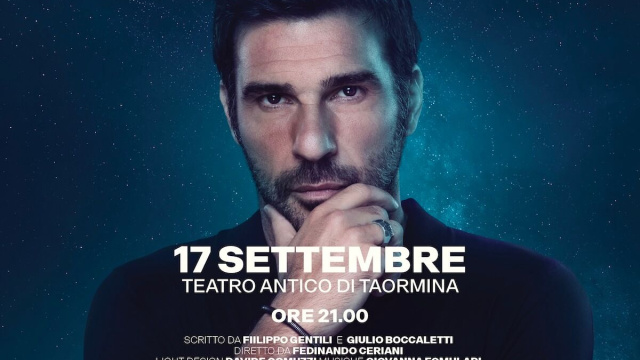 Edoardo Leo protagonista di &ldquo;Blu&rdquo; al Teatro Antico di Taormina ... &copy; Creative Commons