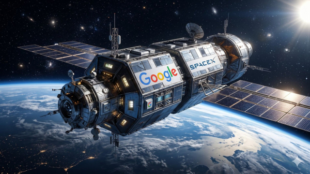 Google e SpaceX insieme per i data center nello spazio - HDblog.it &copy; Creative Commons