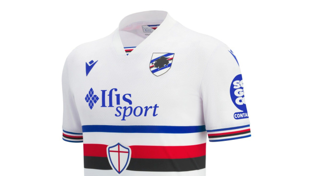 Maglia Gara Away 2025/26 &ndash; U.C. Sampdoria S.p.a. &copy; Creative Commons