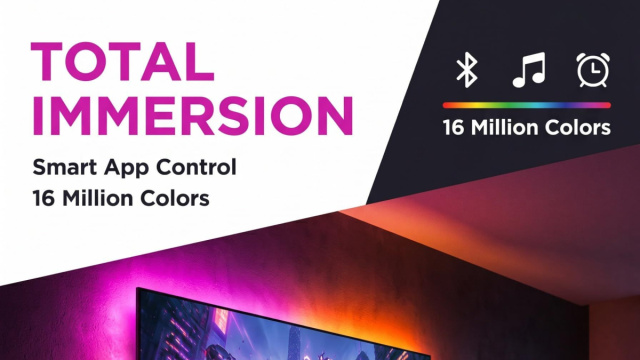 MATICOD Luci a LED per TV Led retroilluminazione, RGBIC Led Strip ... &copy; Creative Commons
