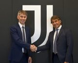 Frederic Massara e Giovanni Carvenali. Foto &copy; Juventus