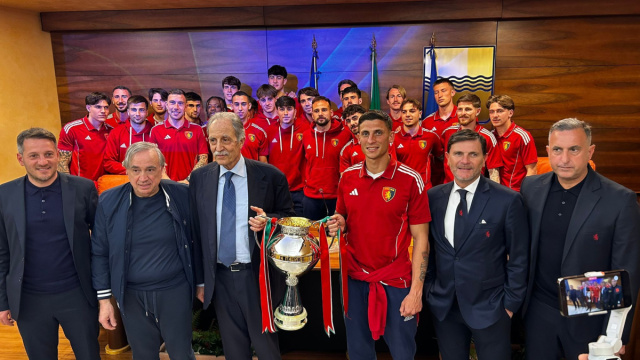 Bardi rende omaggio al Potenza calcio - Regione Basilicata &copy; Creative Commons
