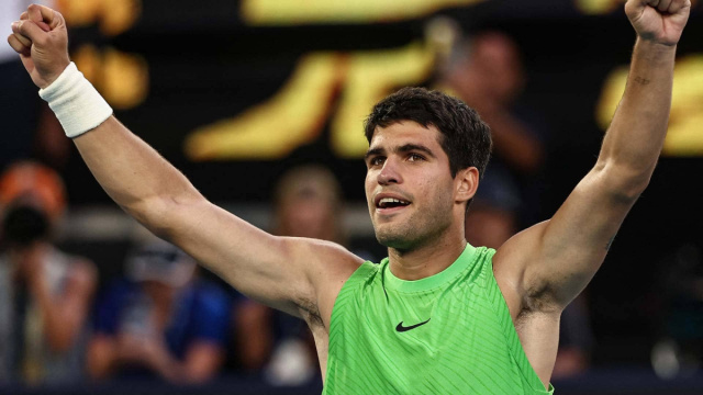 Carlos Alcaraz on recovery for Australian Open final  ATP Tour ... &copy; Creative Commons