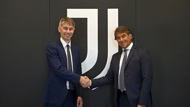 Frederic Massara e Giovanni Carvenali. Foto &copy; Juventus