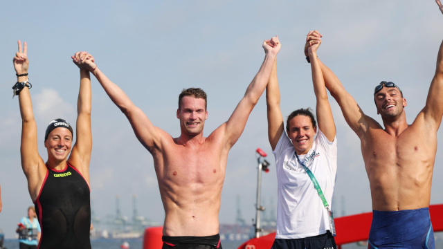 Mondiali di nuoto: spettacolo Italia nelle acque libere - Citt&agrave; Nuova &copy; Creative Commons