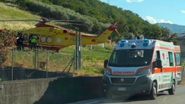 Un'ambulanza - foto di repertorio.png