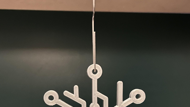 Cyber Snowflake : r/3Dprinting &copy; Creative Commons