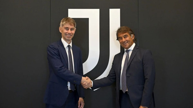 Frederic Massara e Giovanni Carvenali. Foto &copy; Juventus