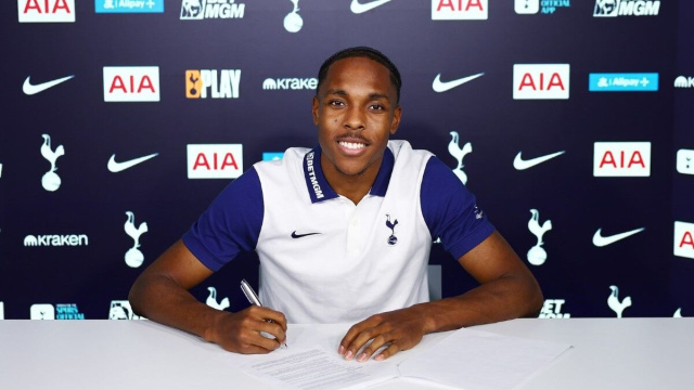 Mathys Tel, esterno del Tottenham. Foto &copy; Tottenham