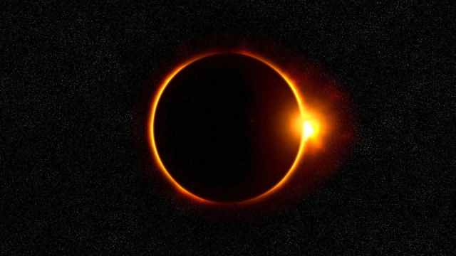 Un'eclissi solare - foto da Pixabay.