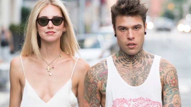 Chiara Ferragni e Fedez sui profili social