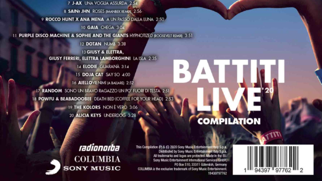 ESCE DOMANI LA PRIMA BATTITI LIVE COMPILATION - Radio Norba &copy; Creative Commons