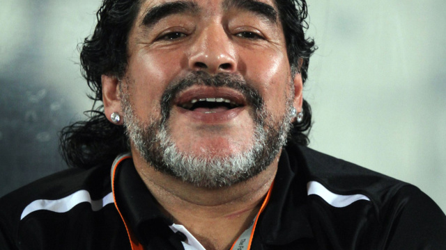 File:Diego Maradona 2012 2.jpg - Wikipedia &copy; Creative Commons