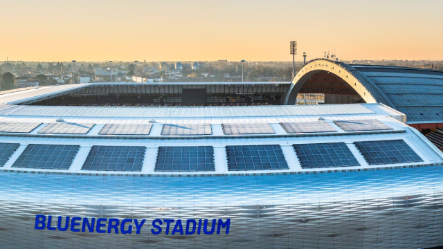 Il Bluenergy Stadium di Udine, un modello di sostenibilit&agrave; teatro ... &copy; Creative Commons
