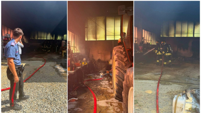 Incendio in un capanno agricolo a Fubine Monferrato: Carabinieri ... &copy; Creative Commons