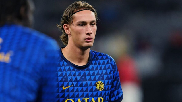 Pio Esposito, attaccante dell'Inter. Foto &copy; Inter