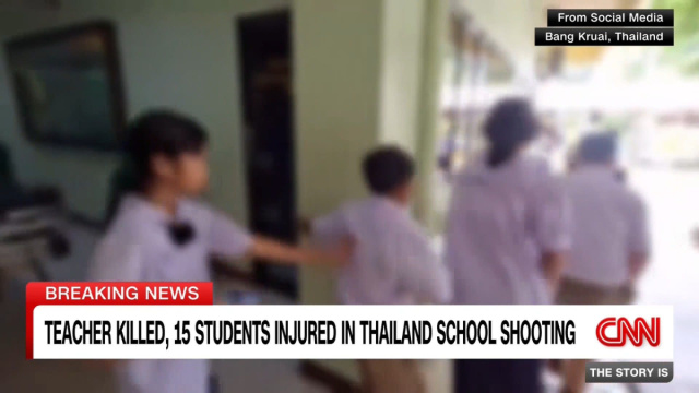 Teachers and students killed in Thailand school shooting  CNN &copy; Creative Commons