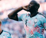 Romelu Lukaku, attaccante del Napoli. foto &copy; Belgio