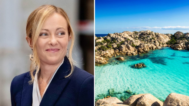Giorgia Meloni in vacanza alla Maddalena in Sardegna, tra ... &copy; Creative Commons