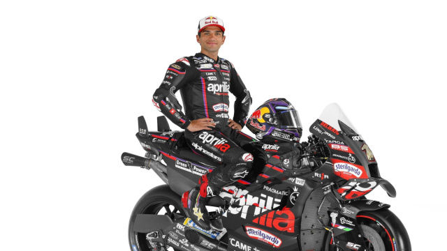 MotoGP, i dettagli dell'Aprilia con il numero 1 di Jorge Martin ... &copy; Creative Commons