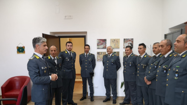Salerno. Il Comandante regionale della Guardia di Finanza, Gen ... &copy; Creative Commons