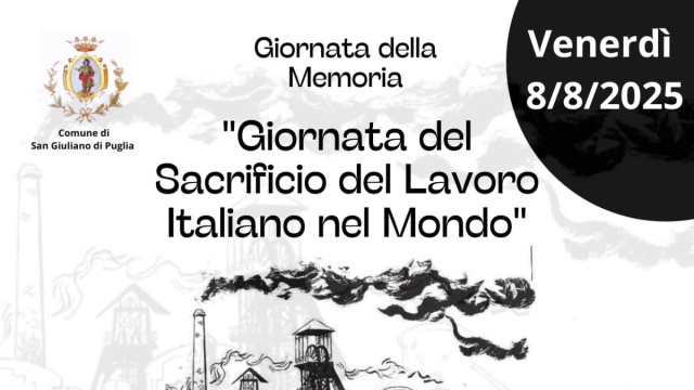 San Giuliano commemora la tragedia di Marcinelle - TermoliOnLine.it &copy; Creative Commons