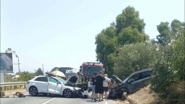 Incidente stradale a Zambrone - &copy; Francesco Trabassi
