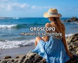 Locandina per l'oroscopo di marted&igrave; 8 settembre 2026 - &copy; Gemini IA.