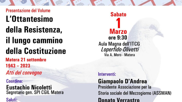 A Matera presentazione volume su 80&deg; Resistenza - AGR Basilicata &copy; Creative Commons