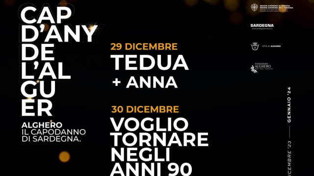 Annunciati tutti i nomi del Capodanno 2024 - Alguer Summer Festival.it &copy; Creative Commons