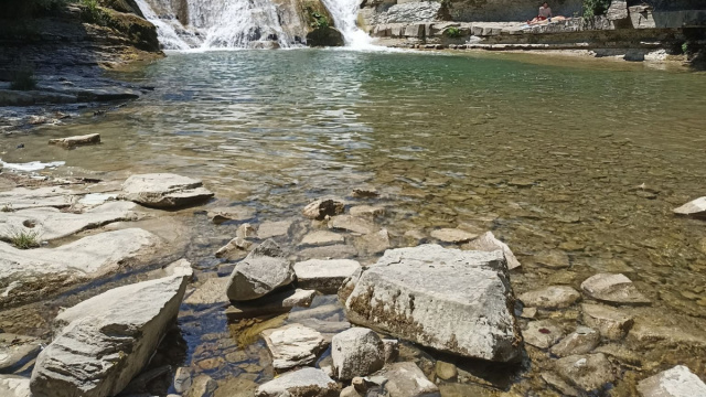 Cascate della Brusia &ndash; Cascate della Brusia giro ad anello con ... &copy; Creative Commons