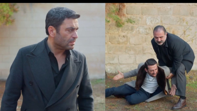 Cihan spara a Demir per difendere Kaya &copy; Kanal D.