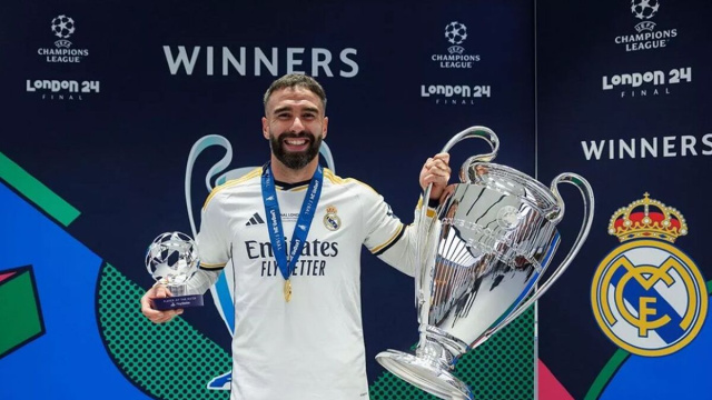 Dani Carvajal, difensore svincolato. Foto &copy; Real Madrid