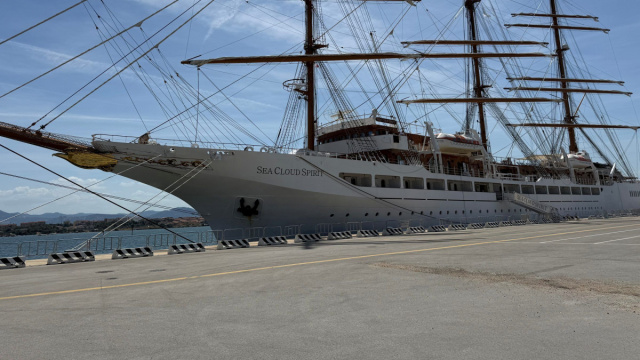 Il Sea Cloud Spirit promuove il porto di Olbia come destinazione ... &copy; Creative Commons