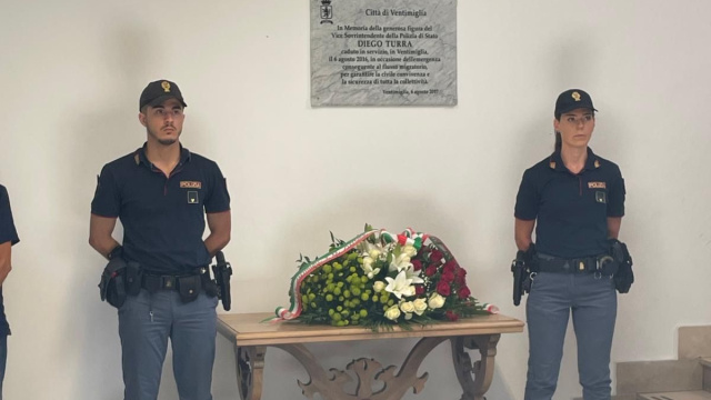 La Polizia di Stato ricorda il Vice Sovrintendente Diego Turra ... &copy; Creative Commons