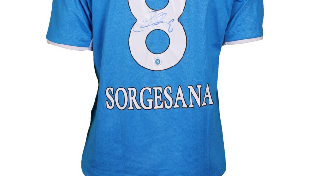Scott McTominay  Napoli - Monza  MatchWornShirt &copy; Creative Commons