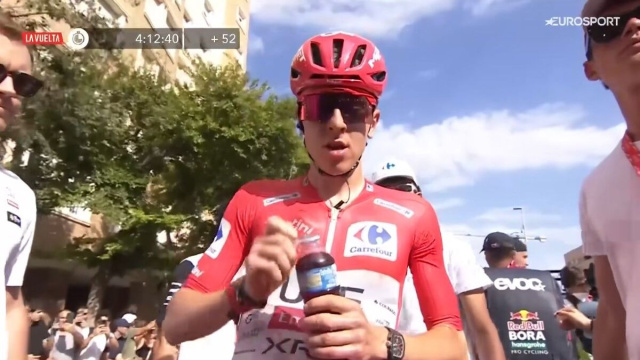 Tadej Pogacar - &copy; Screenshot Eurosport