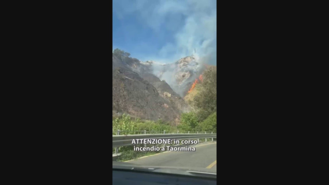 TAORMINA - ROGO IN C.DA ZAPPULLA, "SITUAZIONE TRAGICA" - Video ... &copy; Creative Commons